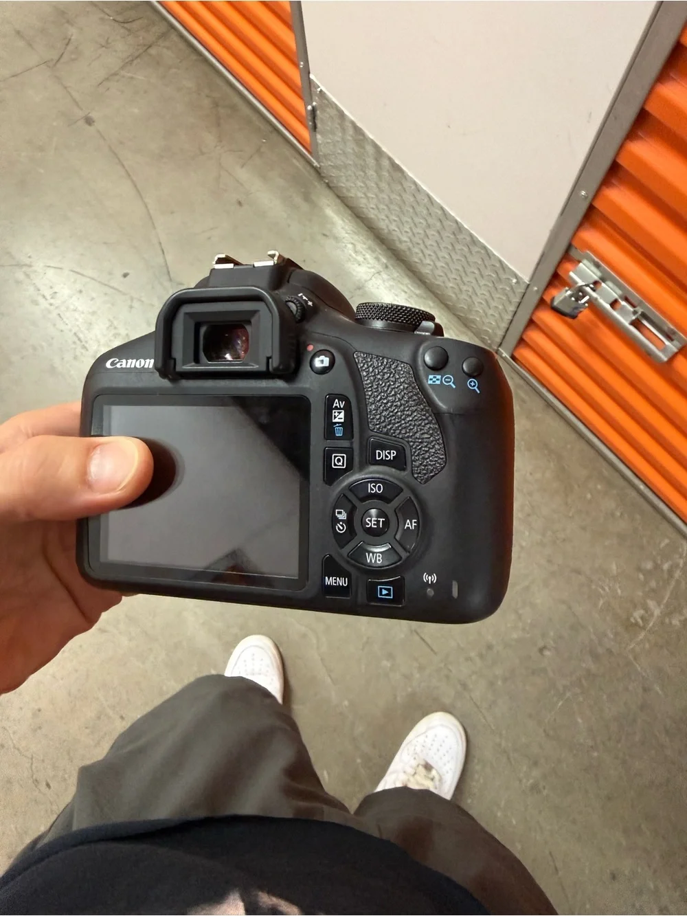 Canon EOS Rebel T6 DSLR Camera Body - Black and Silver Mount